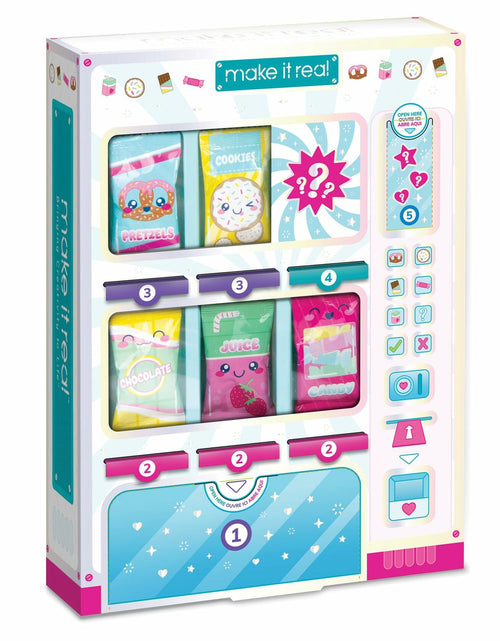 Load image into Gallery viewer, Make It Real Snackers Bracelet Kit Vending Machine Girls Kids 8+
