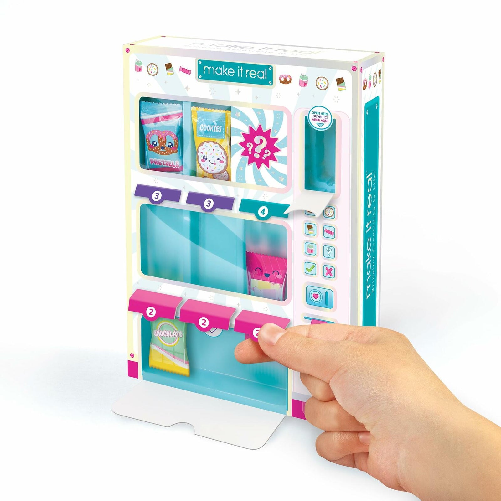 Make It Real Snackers Bracelet Kit Vending Machine Girls Kids 8+