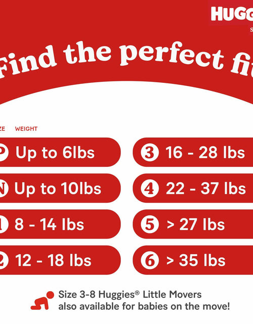 Load image into Gallery viewer, Huggies Little Snugglers Baby Diapers White 32 Count Size 1
