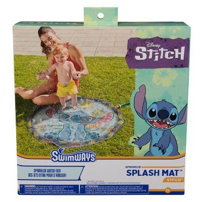 Load image into Gallery viewer, Disney Stitch Splash Mat Water Fun Toy Kids 1+ Blue
