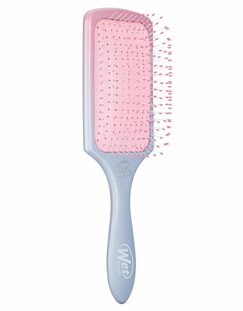 Load image into Gallery viewer, [Like New] Wet Brush Paddle Detangler Hair Brush Pink/Purple Feel Good Ombre AquaVent
