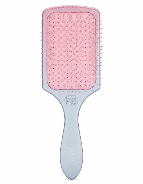Load image into Gallery viewer, [Like New] Wet Brush Paddle Detangler Hair Brush Pink/Purple Feel Good Ombre AquaVent
