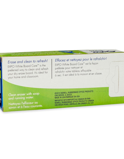 Load image into Gallery viewer, EXPO Dry Erase Soft Pile Block Whiteboard Eraser 5-1/8in x 1-1/2in White
