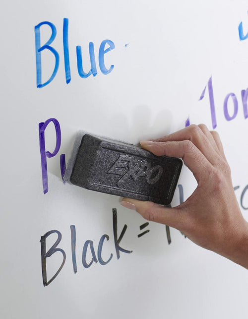 Load image into Gallery viewer, EXPO Dry Erase Soft Pile Block Whiteboard Eraser 5-1/8in x 1-1/2in White
