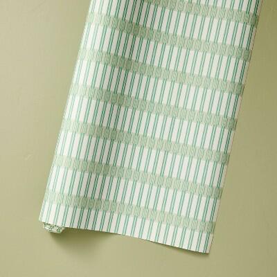 Load image into Gallery viewer, Hearth &amp; Hand with Magnolia Broken Stripe Gift Wrap 30 sq ft
