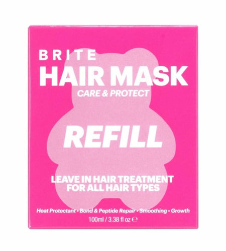 Brite Care & Protect Leave-In Hair Mask Treatment Refill 3.38 Fl Oz Vegan