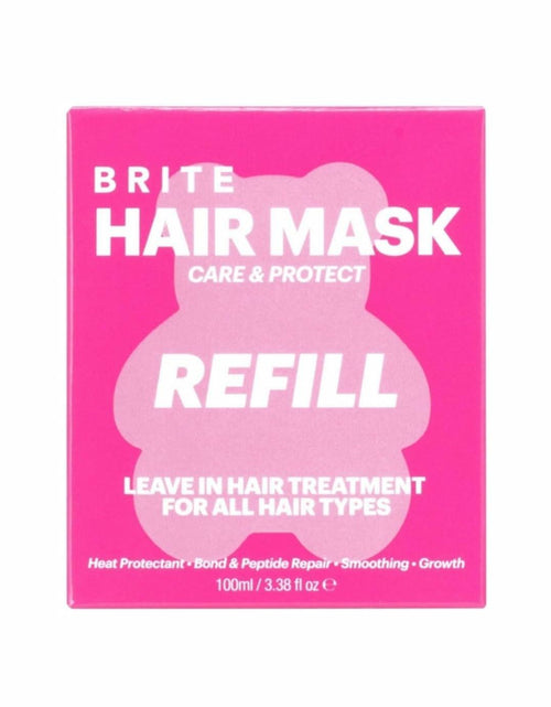 Load image into Gallery viewer, Brite Care &amp; Protect Leave-In Hair Mask Treatment Refill 3.38 Fl Oz Vegan
