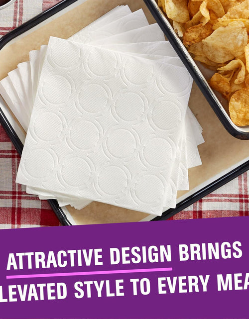 Load image into Gallery viewer, Vanity Fair Premium Paper Napkins Extra Absorbent White 160 Count
