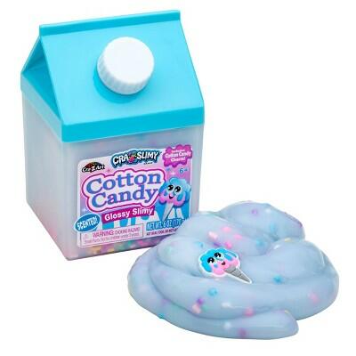 Load image into Gallery viewer, Cra-Z-Slimy Cotton Candy Glossy Scented Slime with Charm
