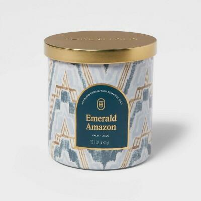 Load image into Gallery viewer, Threshold 2-Wick Limited Edition Jar Candle Emerald Amazon 15.1oz 2-Pack

