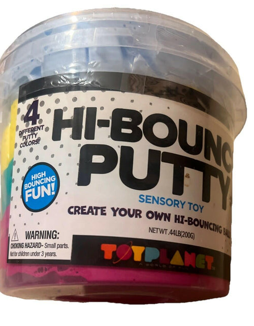 Load image into Gallery viewer, High Bouncing Putty .44 Lb 4 Colors Fun Kids Toy Sensory Play
