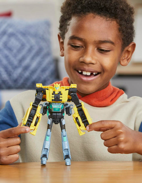 Load image into Gallery viewer, Transformers EarthSpark Cyber-Combiner Bumblebee &amp; Mo Malto Robot Figures
