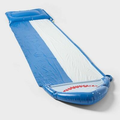 Load image into Gallery viewer, Sun Squad Shark Water Slide Lawn Toy Ages 5-12 Max 154 lbs 18 FT
