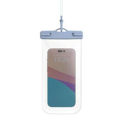 Load image into Gallery viewer, GEMS Waterproof Phone Pouch Blue Universal Size Cell Phone Dry Cover
