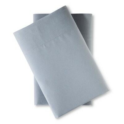 Load image into Gallery viewer, Room Essentials King Microfiber Pillowcase Set Gray 170 TC Polyester 2pc
