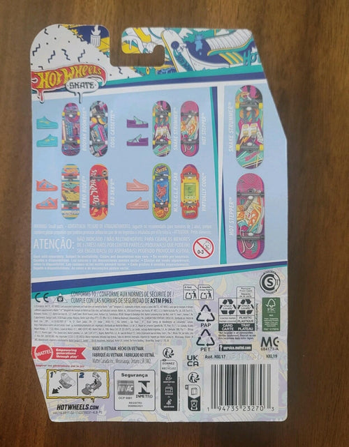 Load image into Gallery viewer, Hot Wheels Skate Snake Strummer &amp; Hot Stepper Skateboard Tony Hawk Model
