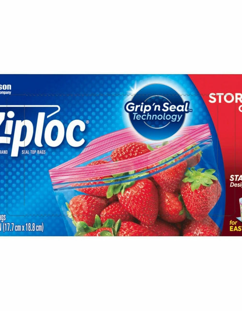 Load image into Gallery viewer, Ziploc Double Zipper Storage Bags DRACB003103CT Clear 0.6 lbs Pack
