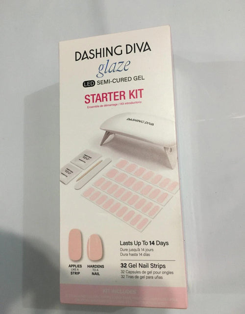 Load image into Gallery viewer, Dashing Diva Pale Blush Glaze Starter Kit &amp; Set
