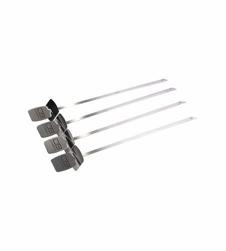 Charbroil Grill+ 4 Piece Skewer Set CB1250030P4 Stainless Steel 4pcs