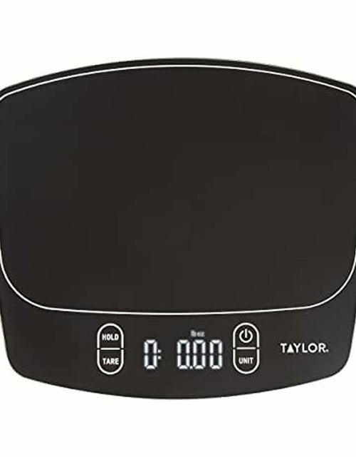 Load image into Gallery viewer, [Like New] Taylor Waterproof Digital Kitchen Scale 11lb Black
