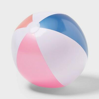 Load image into Gallery viewer, Sun Squad Large Inflatable PVC Beach Ball 14 Inch Diameter Pool Toy
