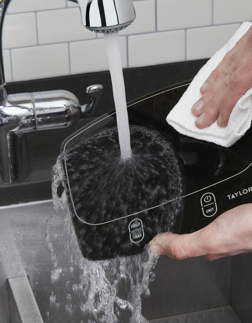 Load image into Gallery viewer, [Like New] Taylor Waterproof Digital Kitchen Scale 11lb Black
