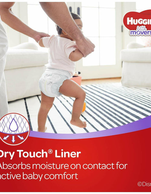Load image into Gallery viewer, Huggies Little Movers Diapers Step 5 27+ lb 19 Ct Jumbo Pack Size 5
