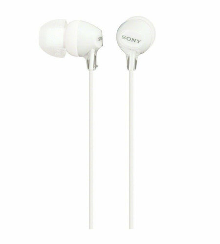 Sony MDREX15LP In-Ear Earbud Headphones White EX Series Wired White