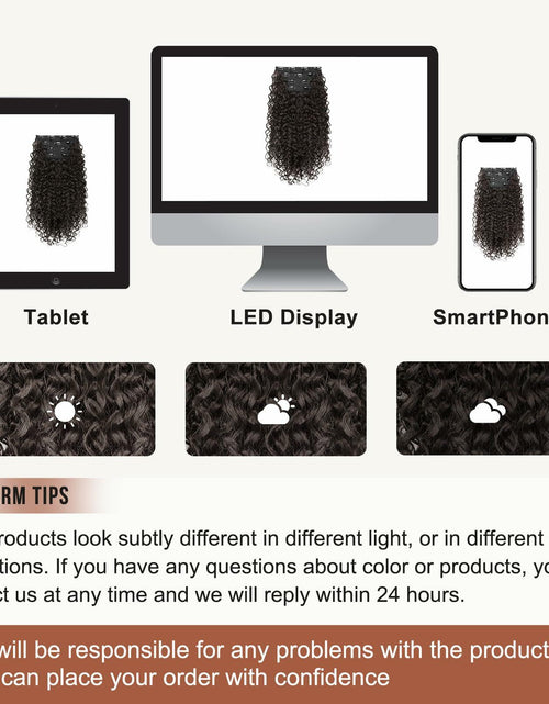 Load image into Gallery viewer, [Like New] FLUFYMOOZ 4PC 100% Protein Silk Hair Extensions 20in Curly Dark Chocolate Brown
