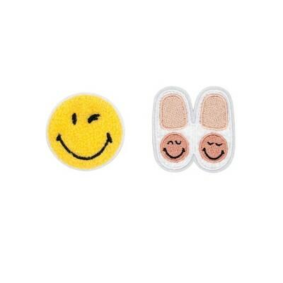 Load image into Gallery viewer, Yoobi SmileyWorld Sticker Patches 2pk Smiley School Supplies
