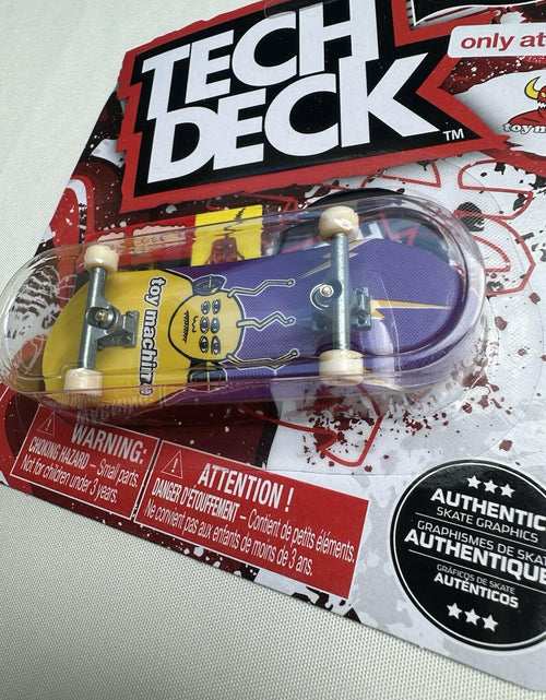 Load image into Gallery viewer, Tech Deck Toy Machine Steeze Series Target Exclusive Yellow Fingerboard
