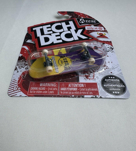 Tech Deck Toy Machine Steeze Series Target Exclusive Yellow Fingerboard