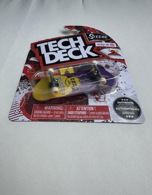 Load image into Gallery viewer, Tech Deck Toy Machine Steeze Series Target Exclusive Yellow Fingerboard
