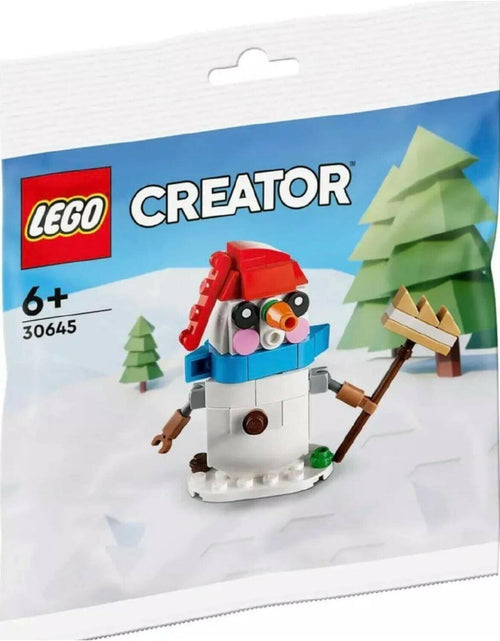 Load image into Gallery viewer, LEGO Creator Snowman Polybag 30645 78 Pieces Holiday Seasonal Toy

