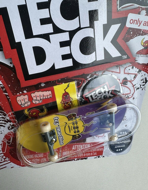 Load image into Gallery viewer, Tech Deck Toy Machine Steeze Series Target Exclusive Yellow Fingerboard
