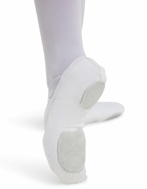 Load image into Gallery viewer, Capezio Hanami Ballet Shoe Child White Size 13W
