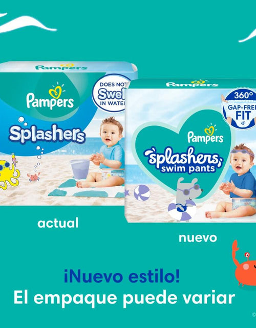 Load image into Gallery viewer, Pampers Splashers Swim Diapers Fruit Punch 11 Ct Size Medium
