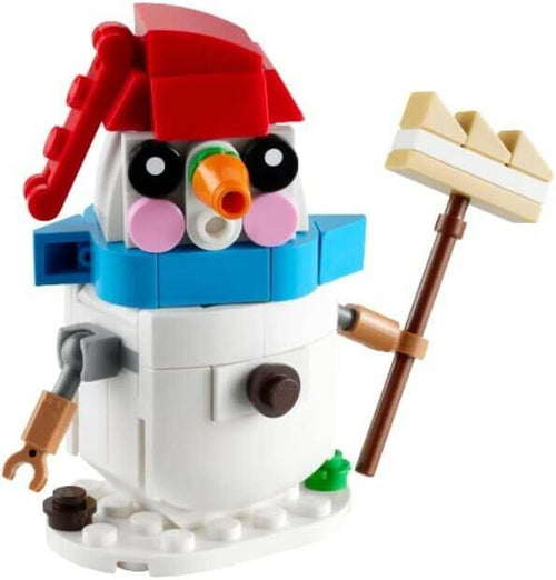 Load image into Gallery viewer, LEGO Creator Snowman Polybag 30645 78 Pieces Holiday Seasonal Toy
