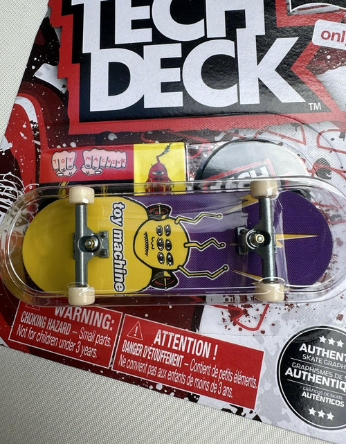 Load image into Gallery viewer, Tech Deck Toy Machine Steeze Series Target Exclusive Yellow Fingerboard

