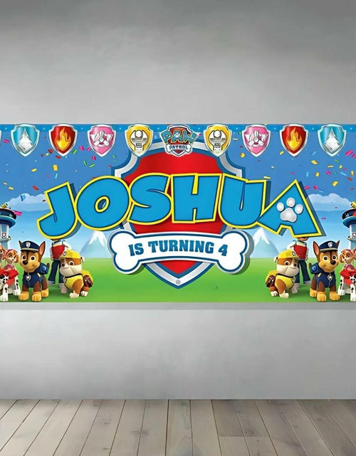 Load image into Gallery viewer, Paw Patrol Large Jointed Banner Colorful 1 Pc Party Decoration 6.5ft
