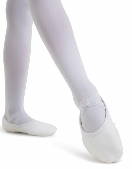 Load image into Gallery viewer, Capezio Hanami Ballet Shoe Child White Size 13W
