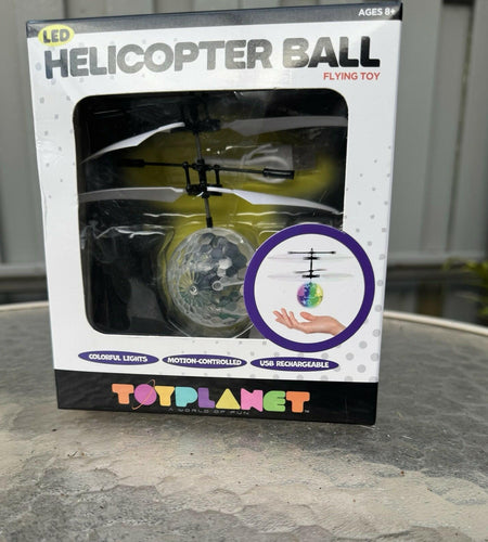 TOYPLANET Helicopter Ball Motion Controlled Flying Toy Multi-Color