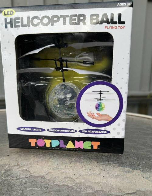 Load image into Gallery viewer, TOYPLANET Helicopter Ball Motion Controlled Flying Toy Multi-Color
