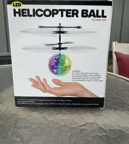TOYPLANET Helicopter Ball Motion Controlled Flying Toy Multi-Color