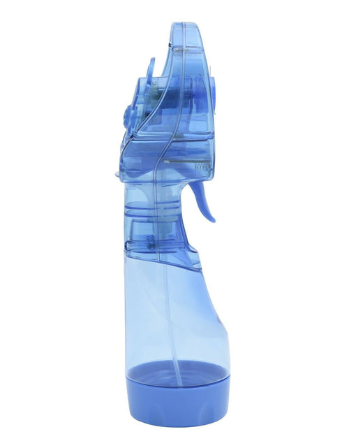 Load image into Gallery viewer, O2COOL Deluxe Handheld Battery Powered Water Misting Fan Blue
