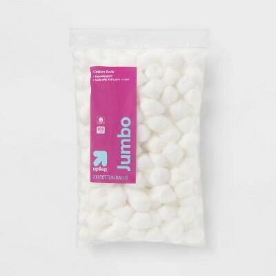 Load image into Gallery viewer, up&amp;up Jumbo Cotton Balls 200ct Soft Absorbent Skincare &amp; DIY
