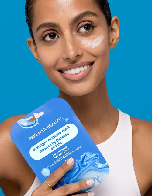 Load image into Gallery viewer, Freeman 4 Piece Moisture Mask Set Hydrating Face &amp; Under Eye Hydrogel Vegan
