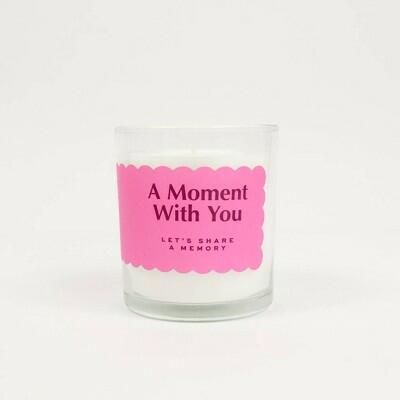 Load image into Gallery viewer, Love x June Mother's Day DIY Message Candle Pink White Color
