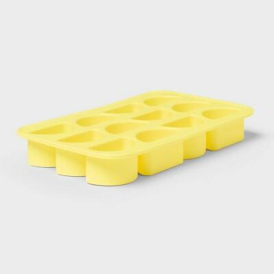 Load image into Gallery viewer, Sun Squad Lemons Ice Mold Yellow Silicone Mini Ice Tray
