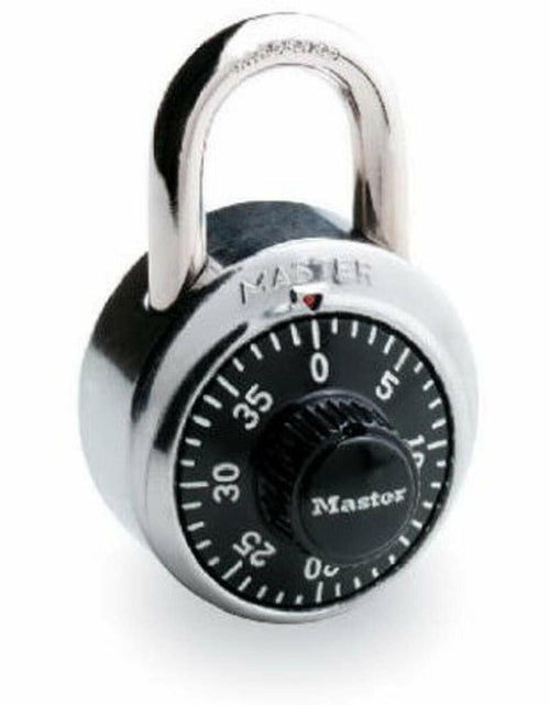 Load image into Gallery viewer, Master Lock 1500D Dial Combination Lock 1-7/8 Inch Black
